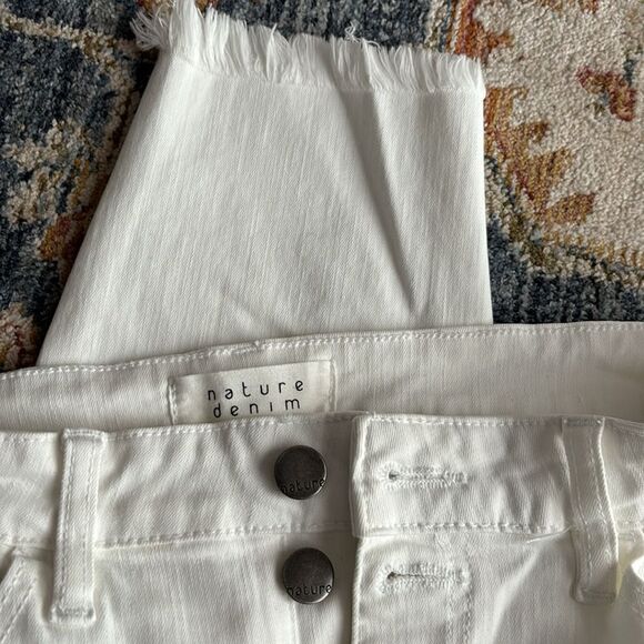 NATURE DENIM WHITE JEANS - Picture 2 of 3